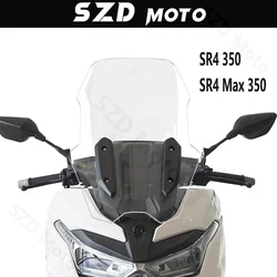 For LONCIN VOGE SR4 350 SR4 MAX 350 SR4MAX 350 Motorcycle Windshield Windscreens Wind Deflectors Viser Visor Gray