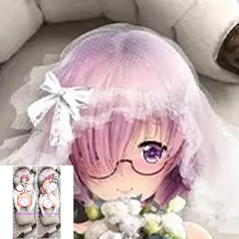 

Anime Dakimakura Pillow Case Beautiful Girl Sexy and Busty Beautiful Girl Double-Sided Halloween