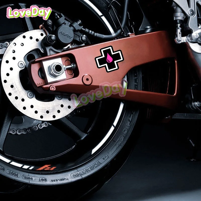 MucOff Stickers for Road and Mountain Bikes Decals Motorcycle Frames Personalized Vinyl Waterproof Stickers