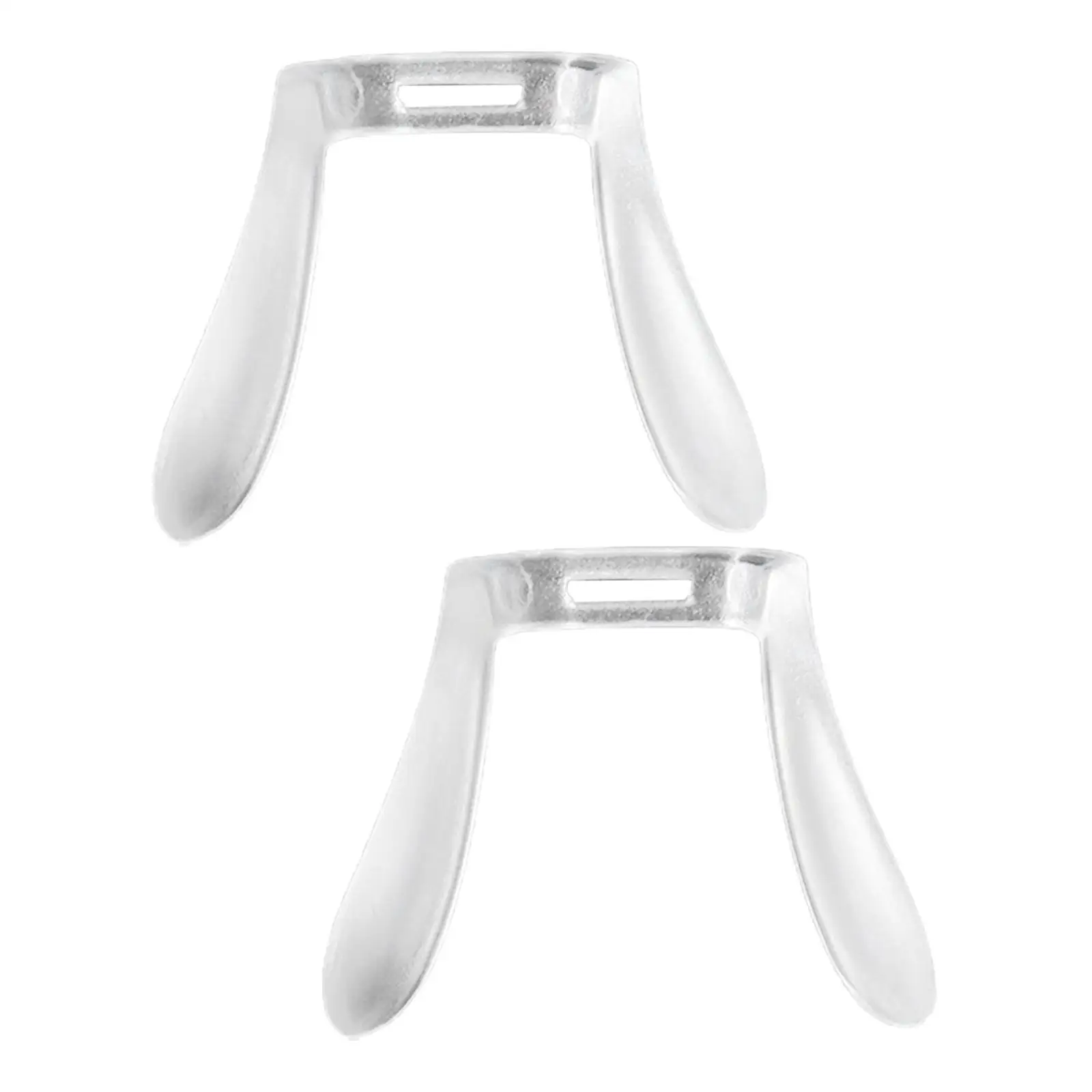 وسادة أنف بلاستيكية لجسر سرج النظارات على شكل حرف U تدعم ملحقات النظارات المريحة لمجموعة إصلاح النظارات #4