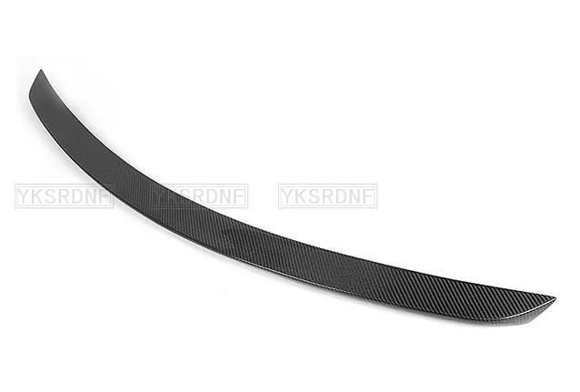 For Mercedes SLK Class R172 Trunk Spoiler SLK250 200 350 55 2012+ Real Carbon Fiber Rear Trunk Lip Wing Car Accessories