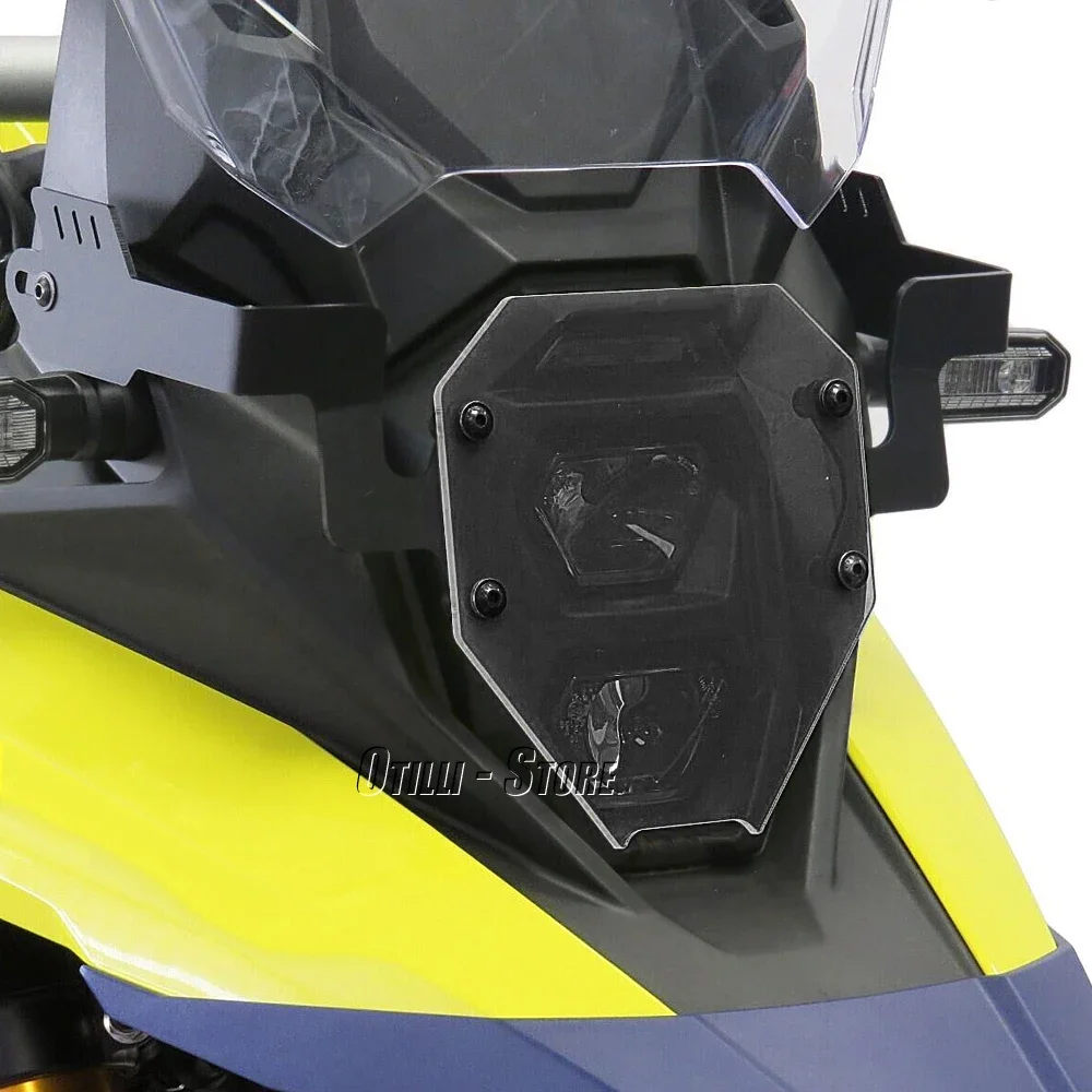 For SUZUKI V-STROM 800 DE 800 de V-Strom 800DE 2023 2024 Motorcycle Accessories Headlight Protector Acrylic Transparent Covers