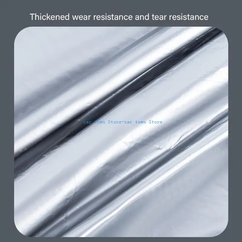 

RXJE Comprehensive Protections for Motorcycles with Density Waterproof Cover Outdoor Motorcycle Garage Motorbike Cover Large