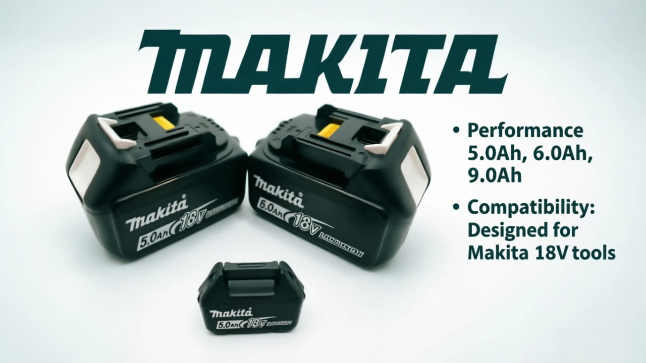

Makita18V LXT Battery Adapts To Every Makita 18V Device Delivering Consistent Energy For Professional And Household Applications