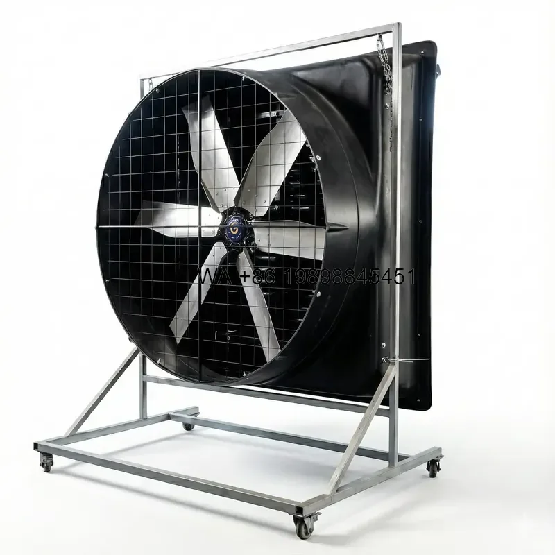Wmwmnu for Broiler House Fan High Airflow Farm Ventilation with 6 Alloy Blades and for Meat Chicken Production