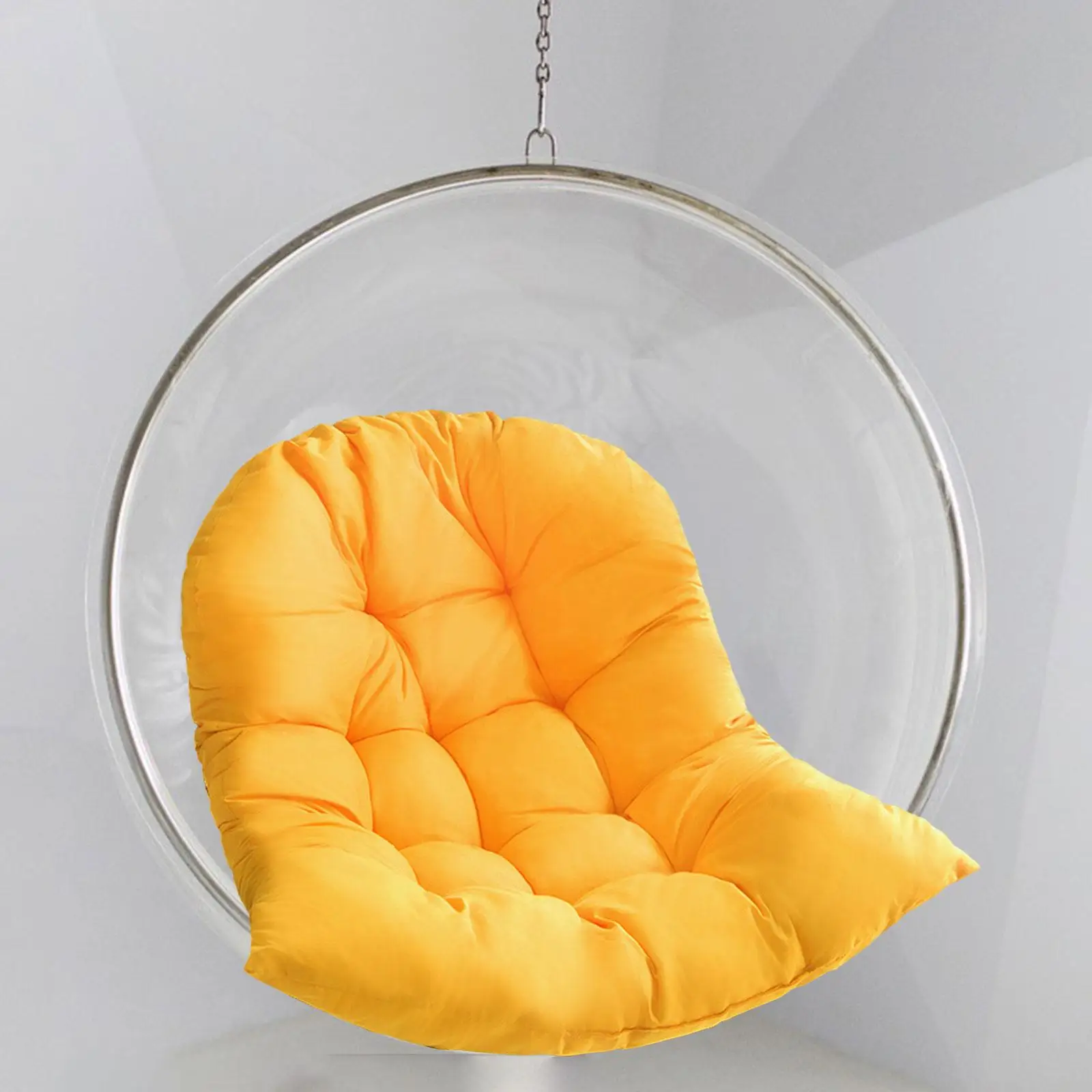 Outdoor Garden Chair Cushion Large Polyester Hanging Seat Pad Replacement Mat for Rattan Cocoon Chair