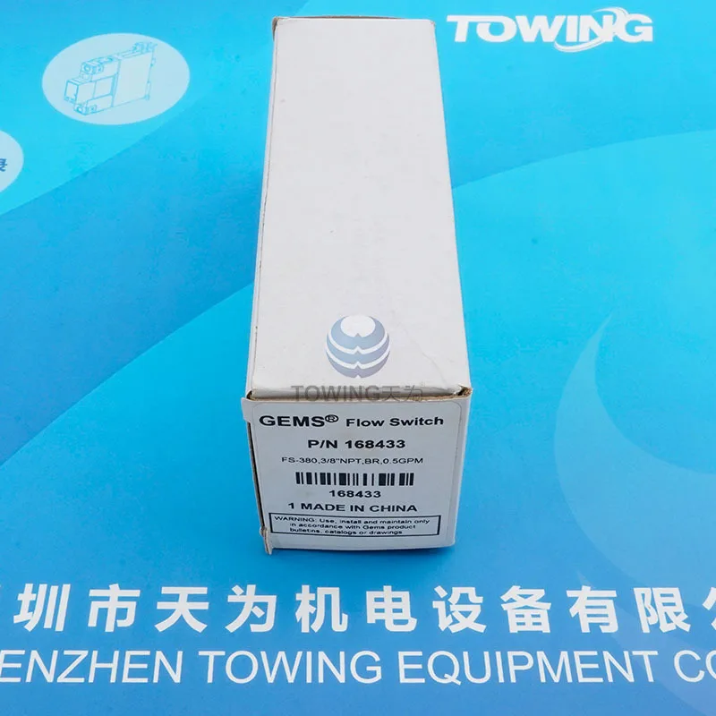 

New Original American GEMS Compact Flow Switch FS-380 168433 Physical Photo