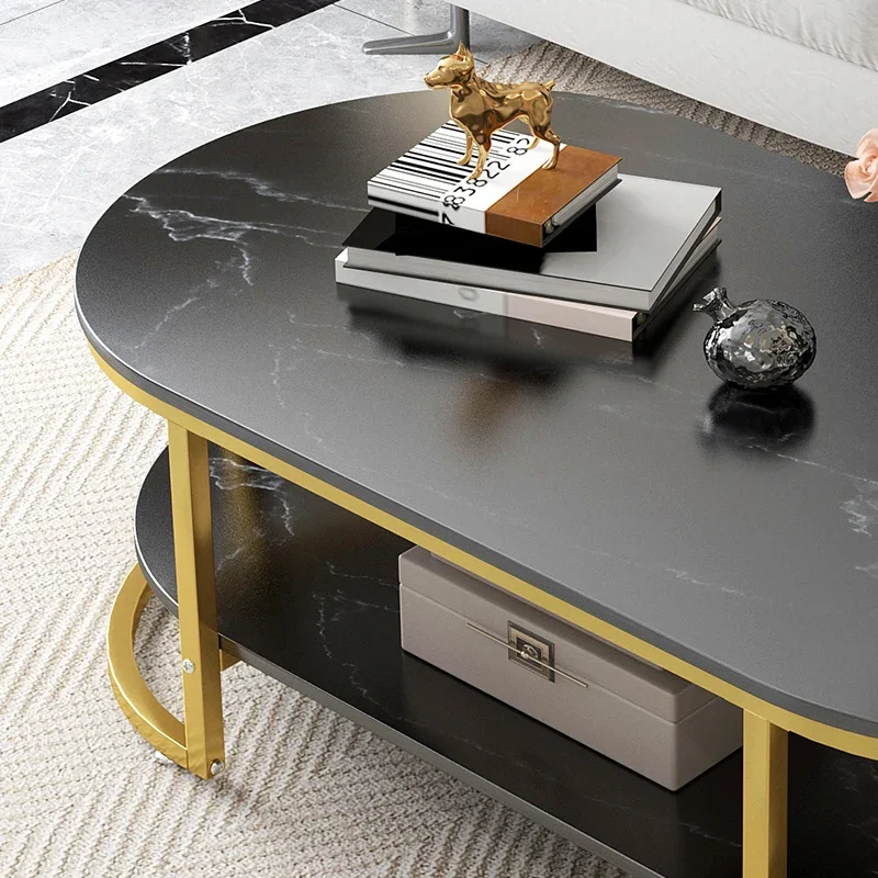 Dressing Coffee Tables Luxury Modern Storage Round Dining Marble Modern Nightstands Wooden Mesas Bajas Nordic Coffee Table