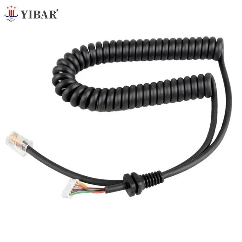 

Professional Replacement Microphones Cable Mic Cord Wire For Yaesu MH-48A6J FT-7800 FT-8800 FT-8900 FT-7100M FT-2800M FT-8900R