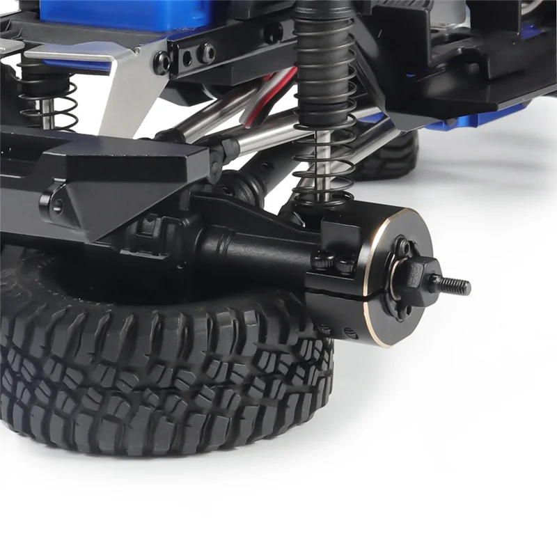 2Pcs Brass Weight Rear Axle Counterweight For TRX4M 1/18 RC Crawler Car Upgrade Parts Accessories-AM