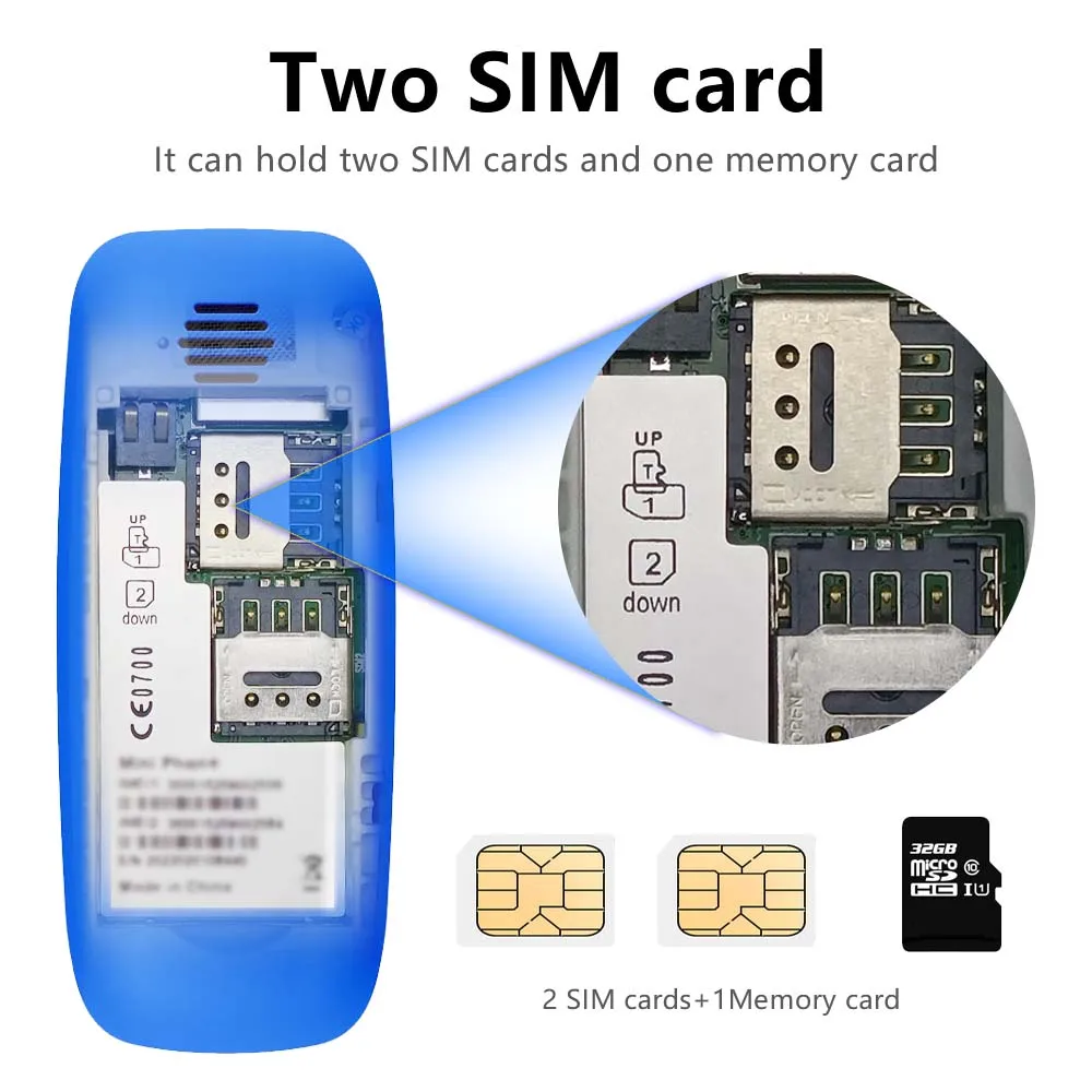 XUESEVEN BM200 هاتف محمول صغير ثنائي الشريحة الاستعداد ماجيك صوت بلوتوث الطلب سماعة لاسلكية تعمل بالبلوتوث سماعات زر صغير الهواتف