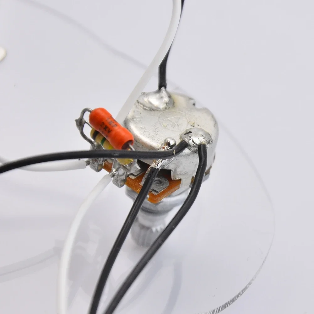 Harness Kabel Gitar Elektrik Alpha 500K Pots+5-Way Alpha Switch +Epi Jack HSH Pickup Dengan pot push pull