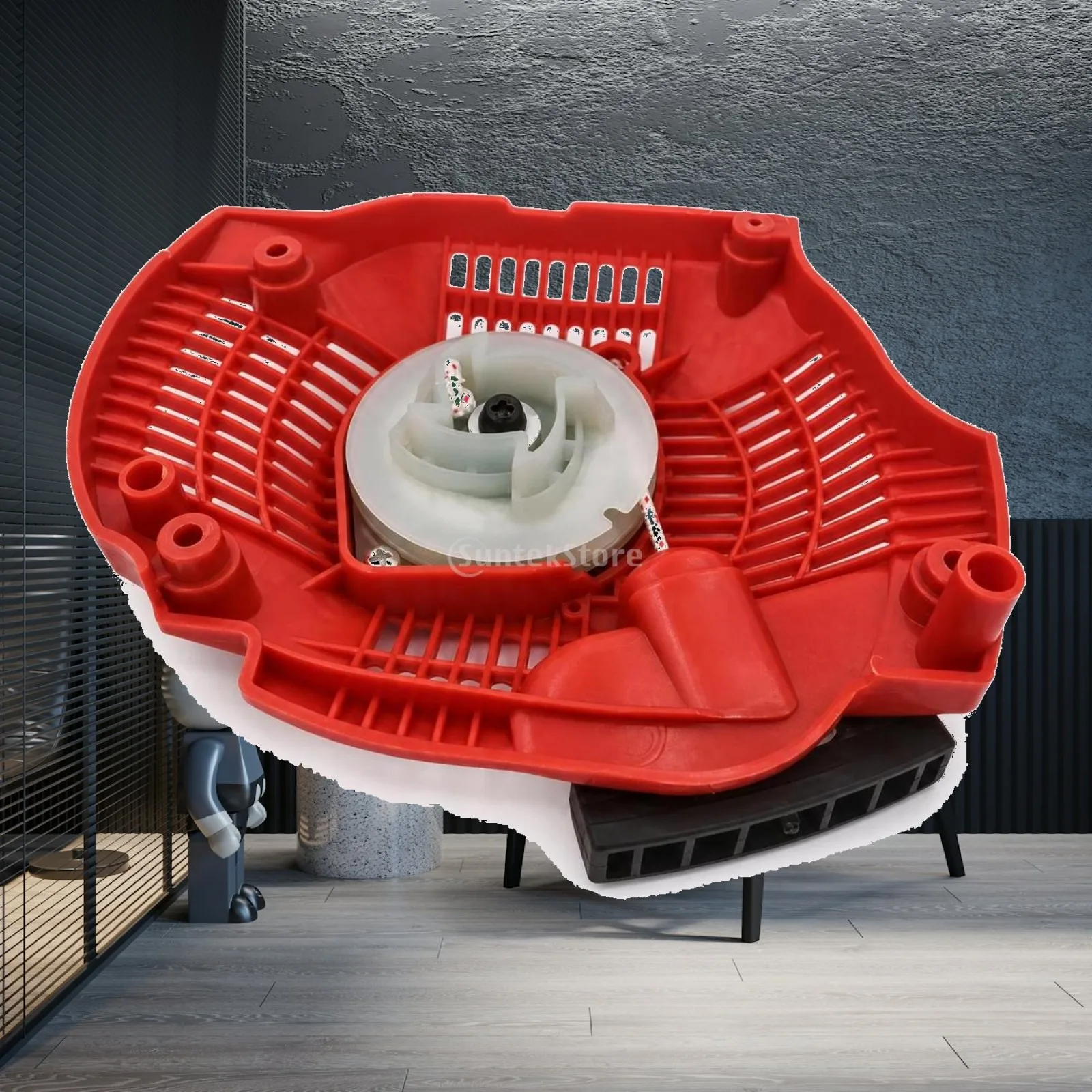 Recoil Starter Assembly Assembled Recoil Starter Pull Start Assembly Straightforward Part High Quality for Chainsaw Repair