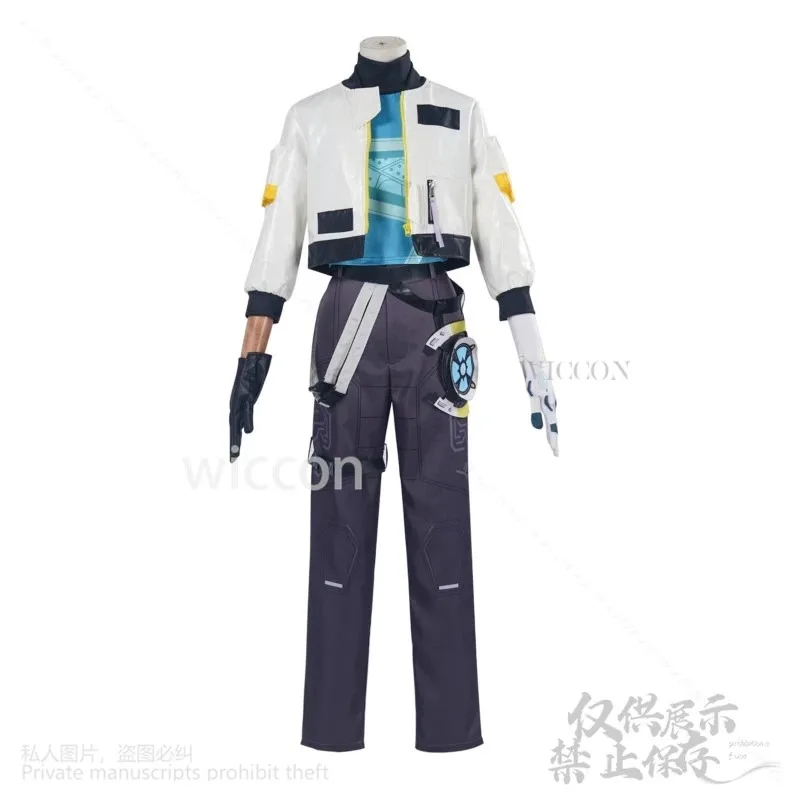 

asdh8@Anime Game Valorant Cosplay Deadlock Costume Uniform Jacket Pants Outfits Halloween Carnival Suit For Girls Woman Cos Cust