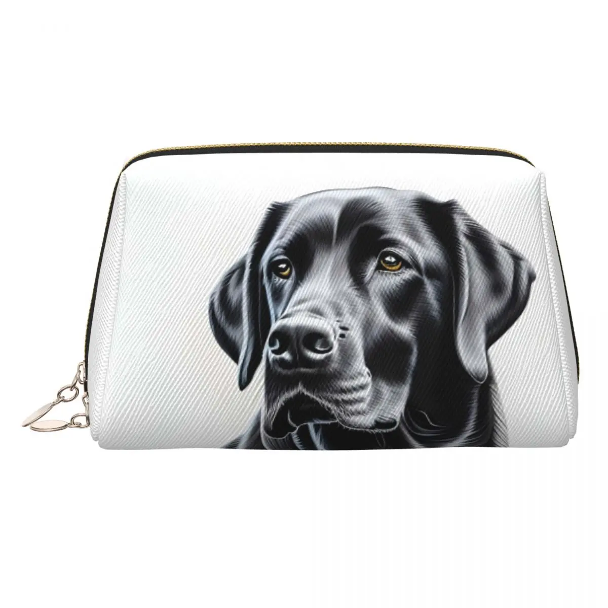 

Черный лабрадор-ретривер, женская косметичка, дорожный органайзер для макияжа, сумка для хранения туалетных принадлежностей, Dopp Kit Case