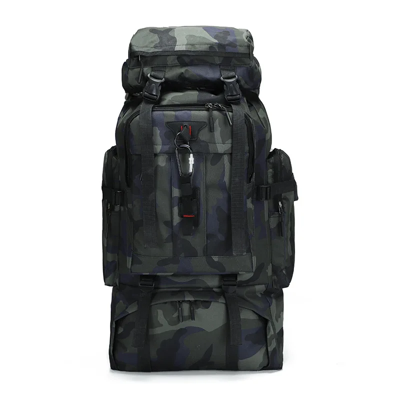 80l Outdoor Travel Backpack Usb Charging Tactical Camouflage Camouflage Camping Bag Large Capacity Hiking Travel Backpack