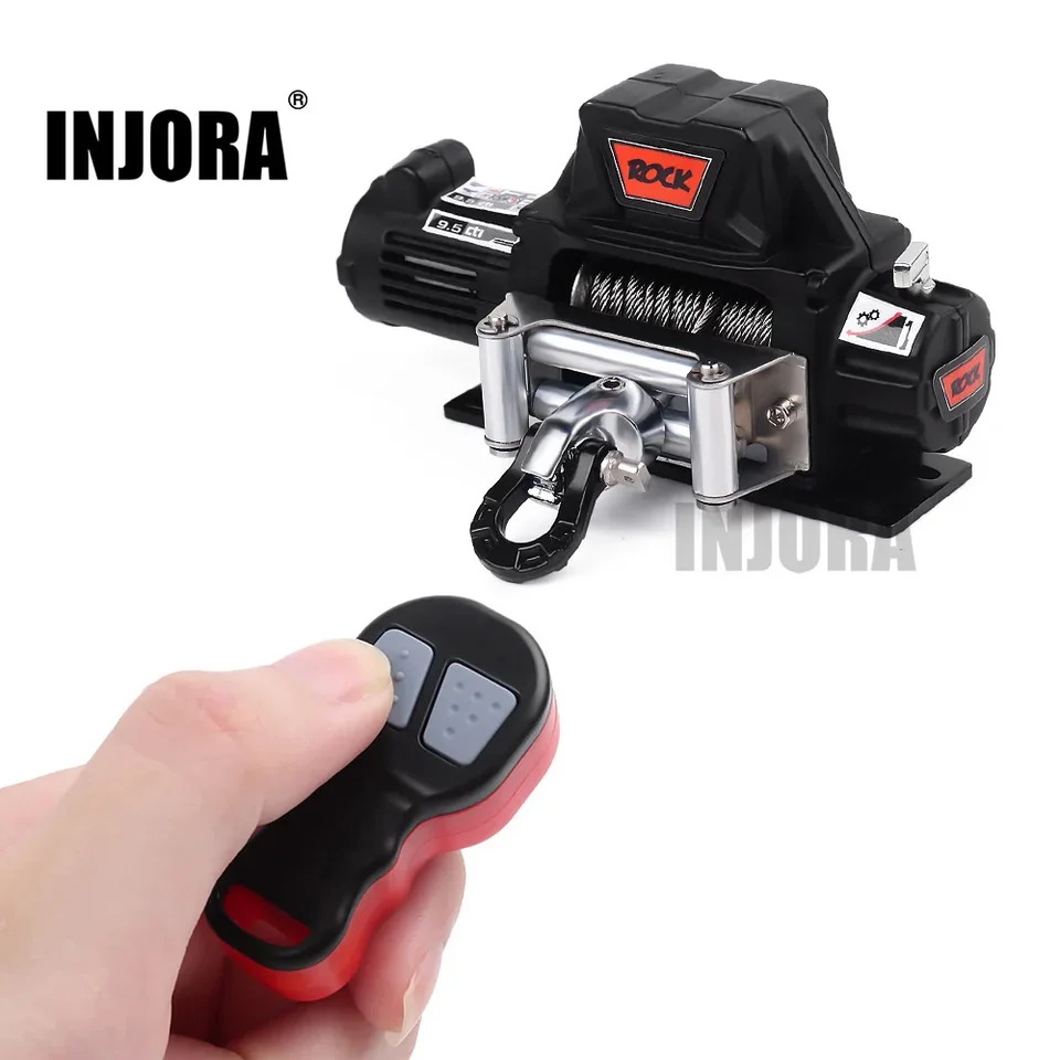 absima 1/10 ルビコン 電動ウインチ搭載 TRX4同等 クローラー Amazon | RCウインチ 1/10 プラスチック ミニ電動ウインチ