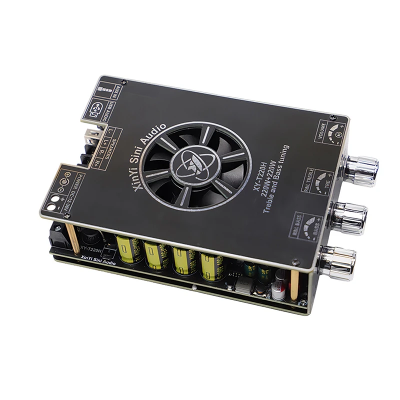 XY-T220H Bluetooth Audio Amplifier Module 220W X 2 High And Low Frequency Adjustment Dual Channel Stereo TPA3251