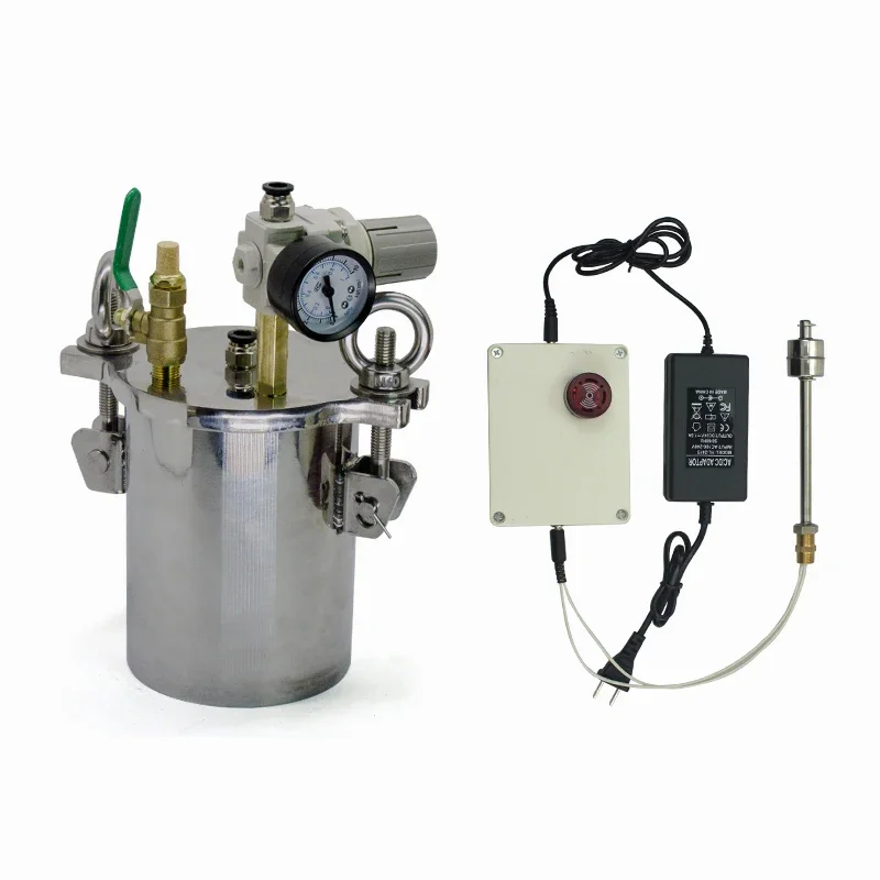 

Manufacturer Customization Multi-model Liquid level Alarm Device Stainless Steel Pressure Barrel Glue Pressure Barrel Steel Tank