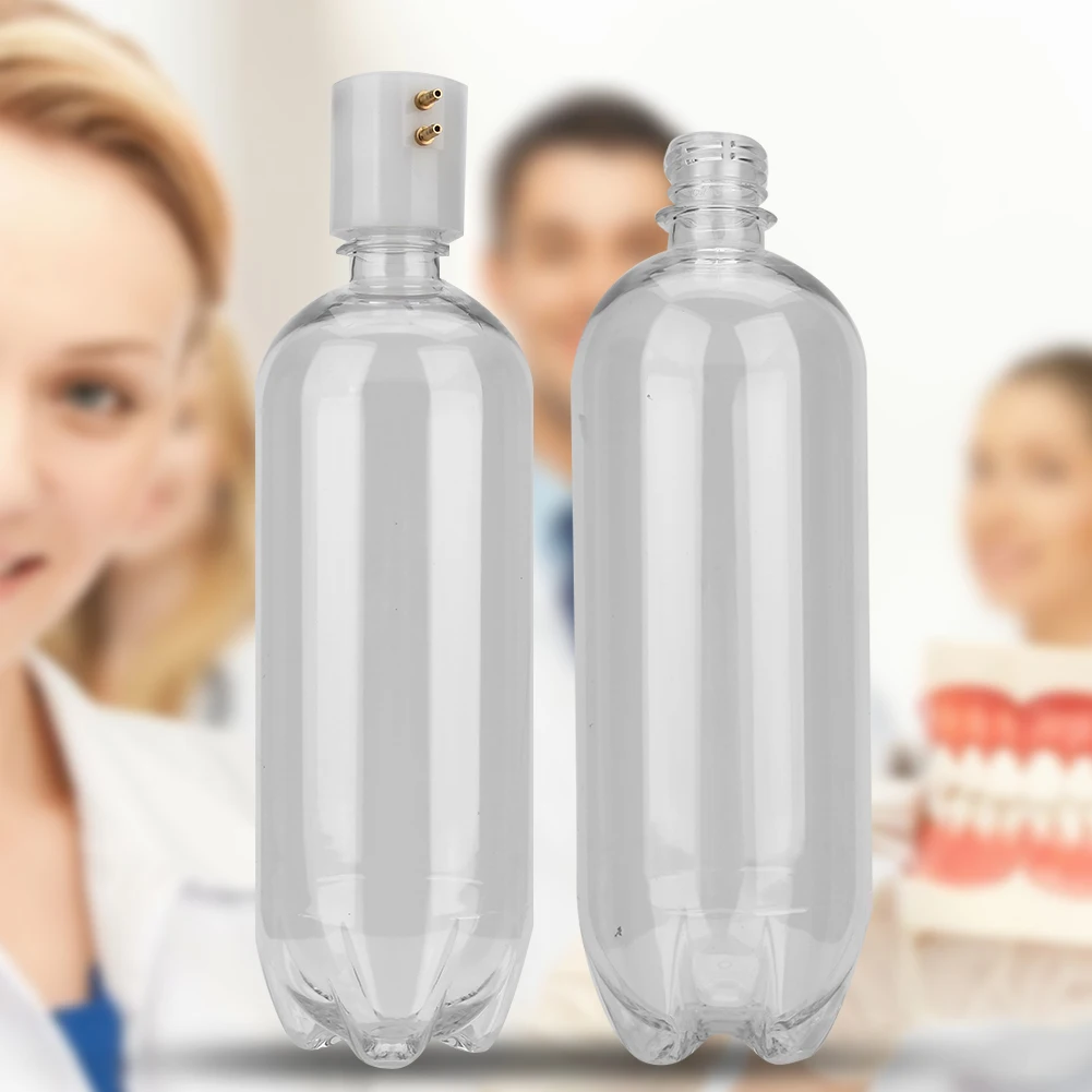 Doorzichtige Medische Tandstoel 600Ml Wateropslagfles Voor Universele Tandstoel Turbine Set Praktische Tandheelkundige Kliniek Accessoires