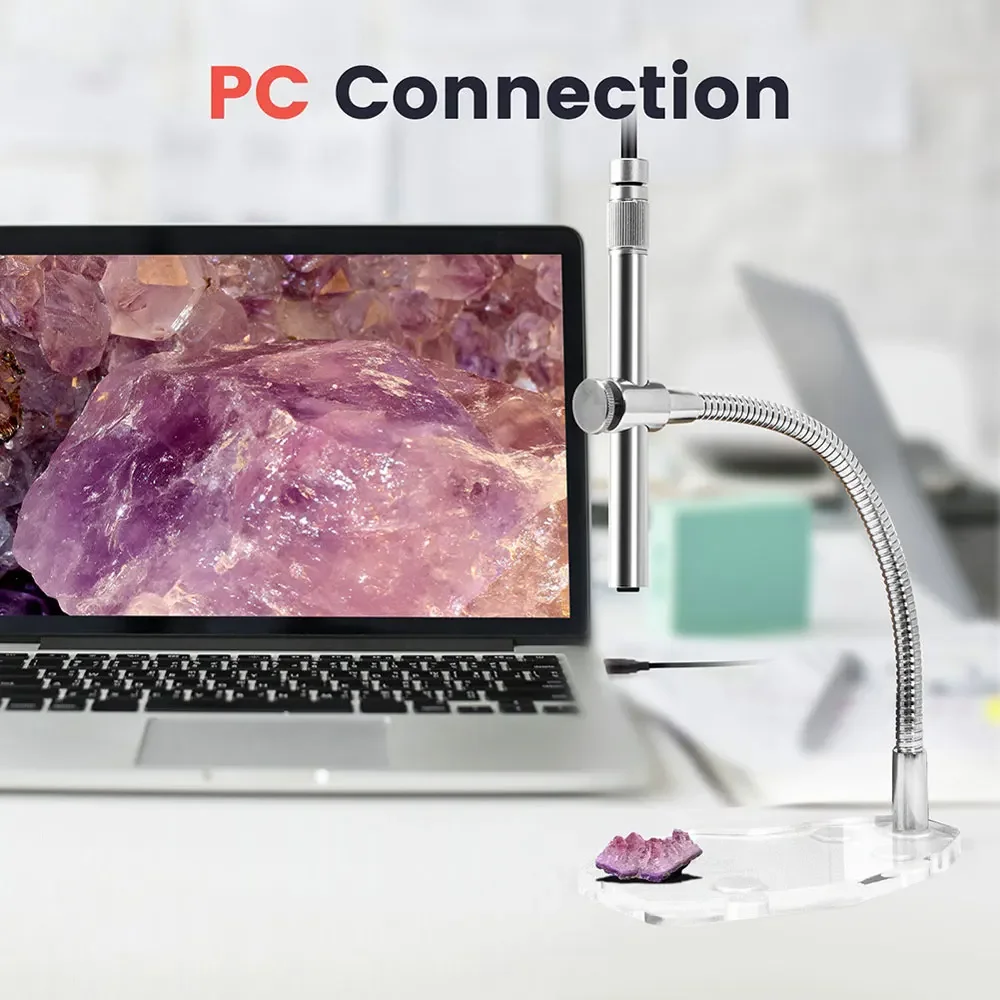 

USB HD Digital Microscope Portable Multifunctional Electronic Magnifying Glass Industrial Inspection Circuit Board Repair