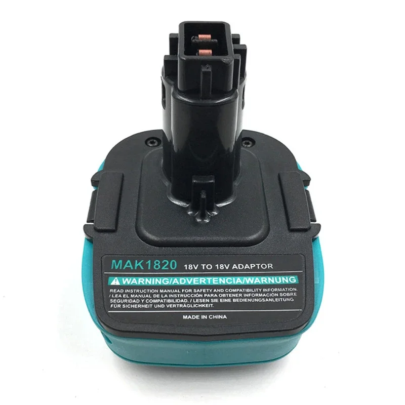 MAK1820 Battery Adapter For Makita 18V Li-Ion Battery BL1830 BL1860 Convert to for Dewalt DC9096 Ni-Cd Ni-Mh Batteries Tools