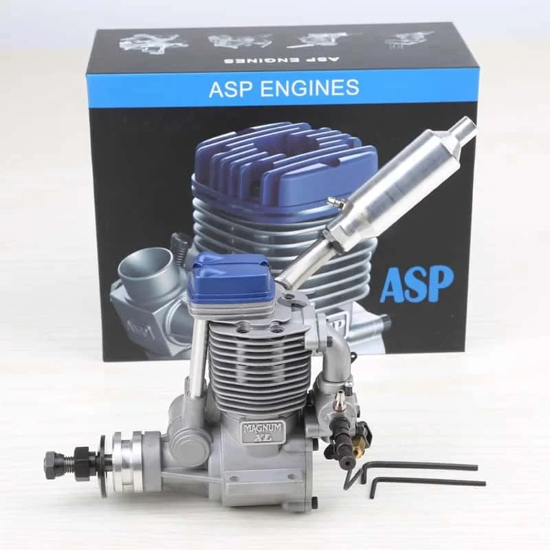 

ASP FS80AR 80-уровневый 12,8CC 4-тактный одноцилиндровый метаноловый двигатель модели самолета с неподвижным крылом