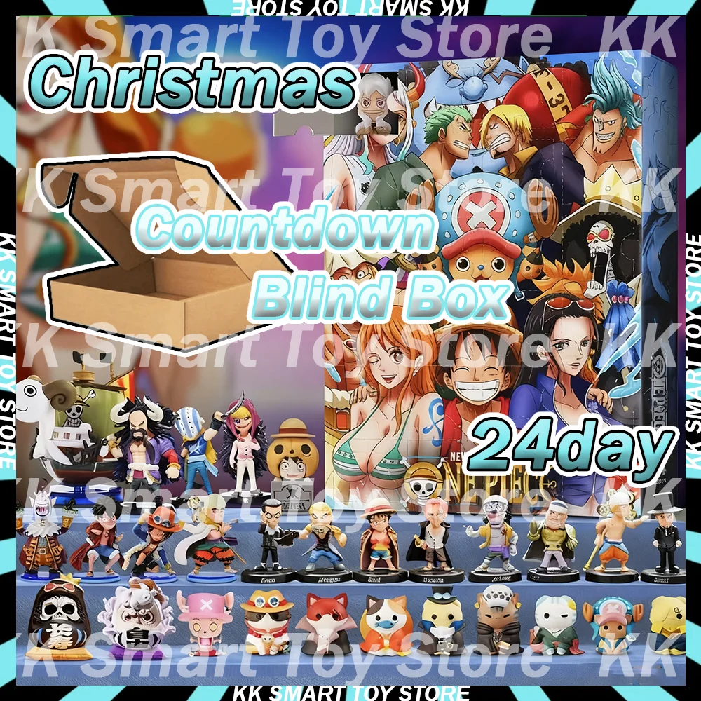 

Новый аниме цельный рождественский адвент-календарь бикини Рождественский календарь модная слепая коробка игрушки Коллекционные фигурки подарки игрушки