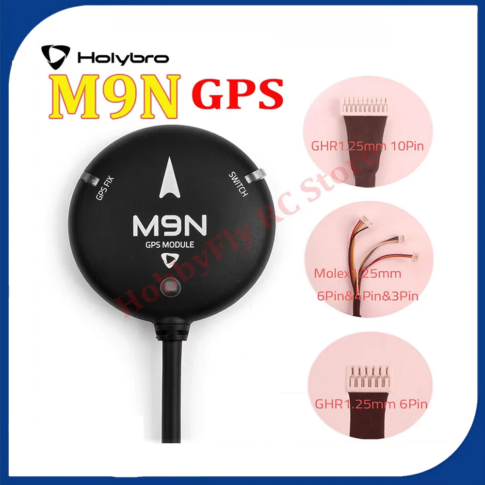 

Hawk Speed Holybro M9N GPS Module with Compass LED Indicator for Pix32 Pixhawk 4 Flight Controller
