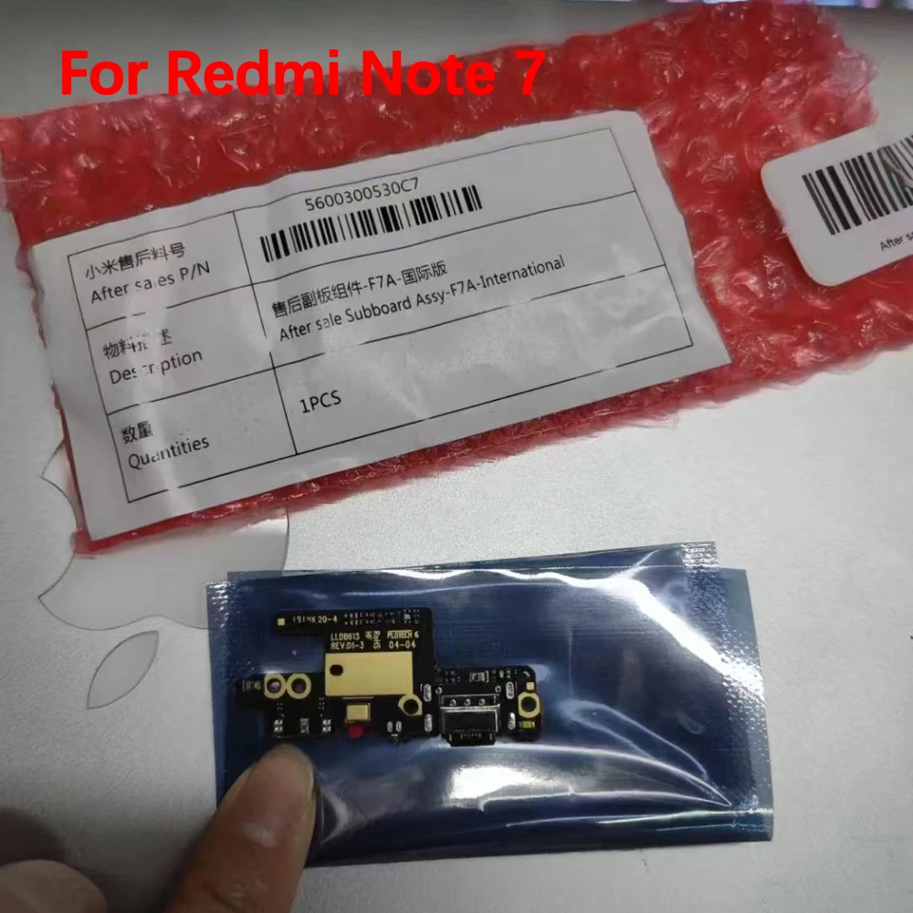 Original USB Power Charger Charging Port Board Dock Connect For Xiaomi Mix 3 5G Redmi 10X Pro Mi Note 10 Lite 7 9 9S F1 M3 Fast