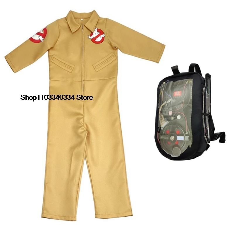 Ghost Busters Cosplay Anime Figure Halloween Costumes for Men Adult Toys Ghost Busters Weaponry Jumpsuits Carnival Suits Clothes