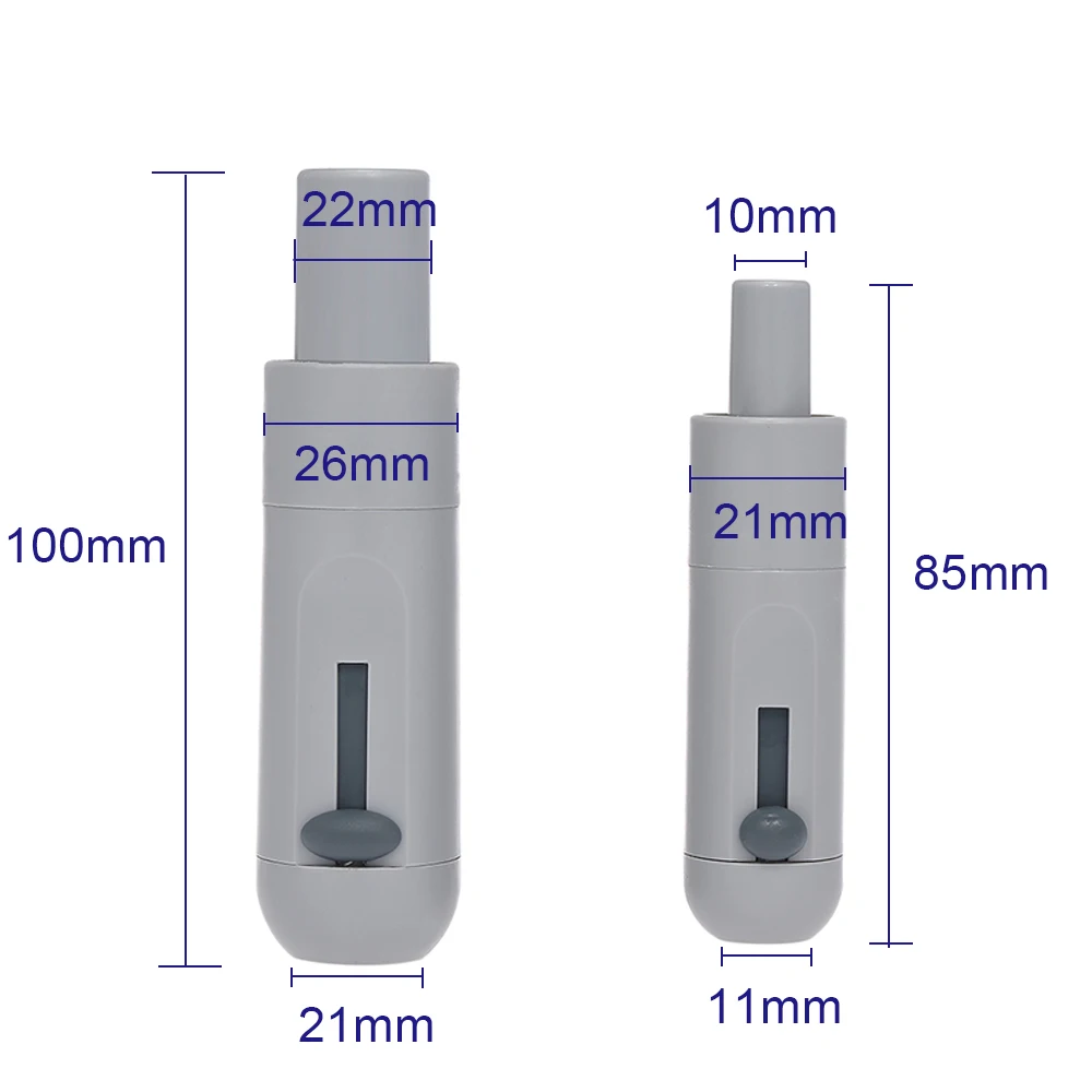 Universal Saliva Ejetor para Odontologia, Unidade Odontológica Instrumentos, Fornecimento de Material Odontológico, Plástico Cinza, Sucção Forte e