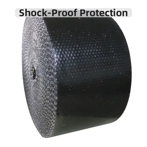 Black Bubble Roll Wrap 40cm  30cm Width 10m Length  Durable, Protective Bubble Pad Roll Wrapping Paper Shock-Proof Bag Packaging