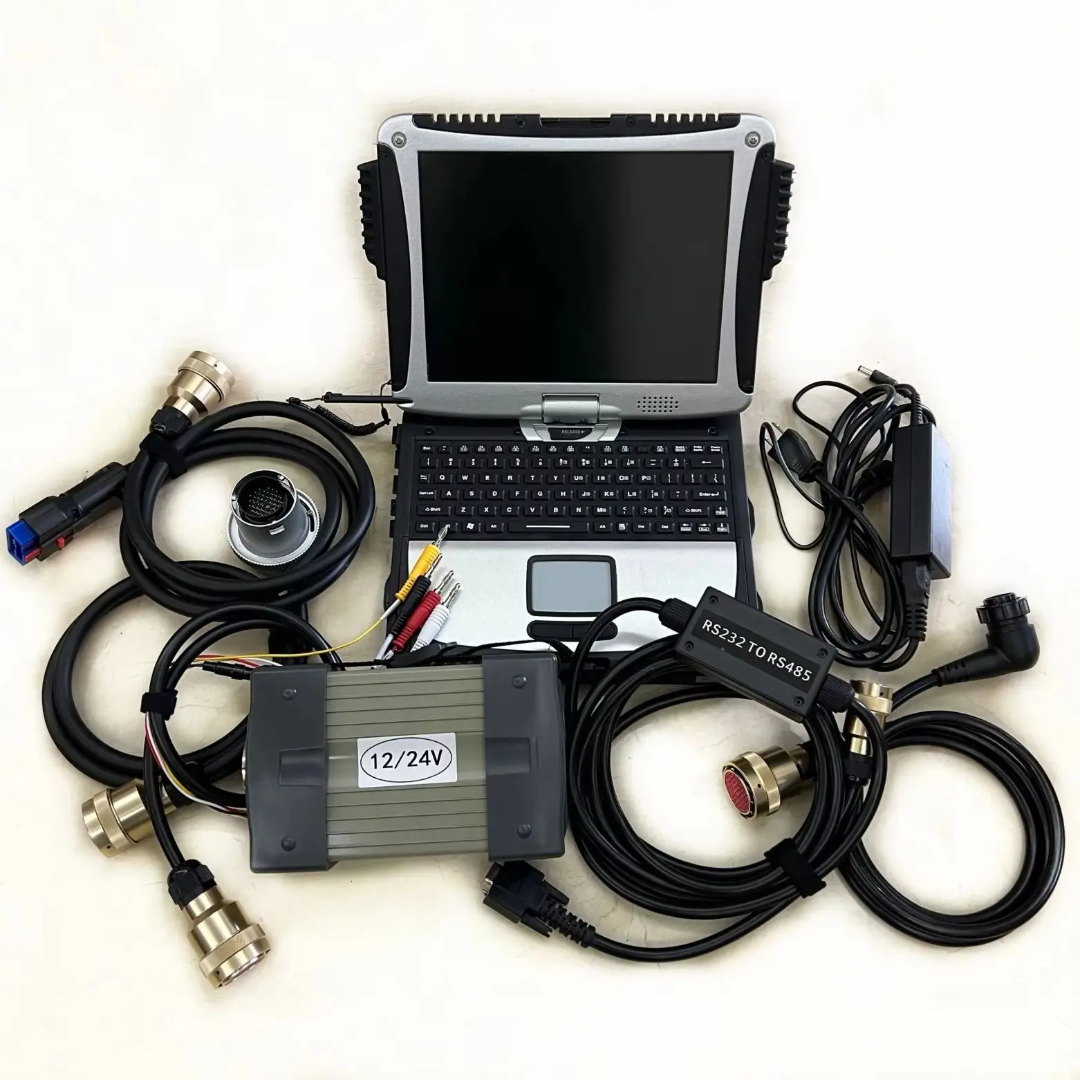 

MB STAR C3 Multiplexer Software Installed well in CF-19 Laptop Auto Diagnostic Pro DAS for Mercedes MB Car Truck diagnostic tool