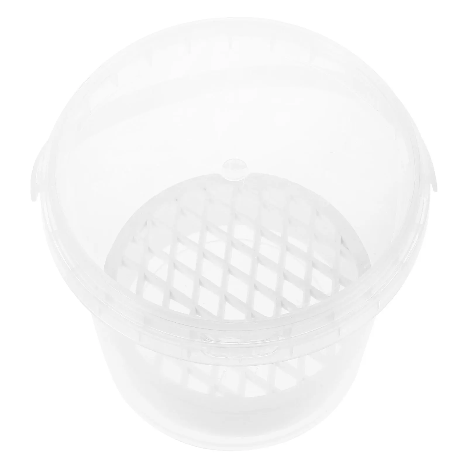 

Premium Round Tortoise Isolation Box Breeding Cage For Small Turtles Shrimp Nursery Tank Reptile Separator Aquarium Box Durable