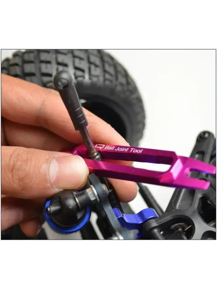 Ouais Racing outil de réglage d'extrémité de bille en aluminium Traxxas Trx4 Axial Scx10 4 4.8 5 5.8 6mm retirer la réglage des pièces de voiture Rc