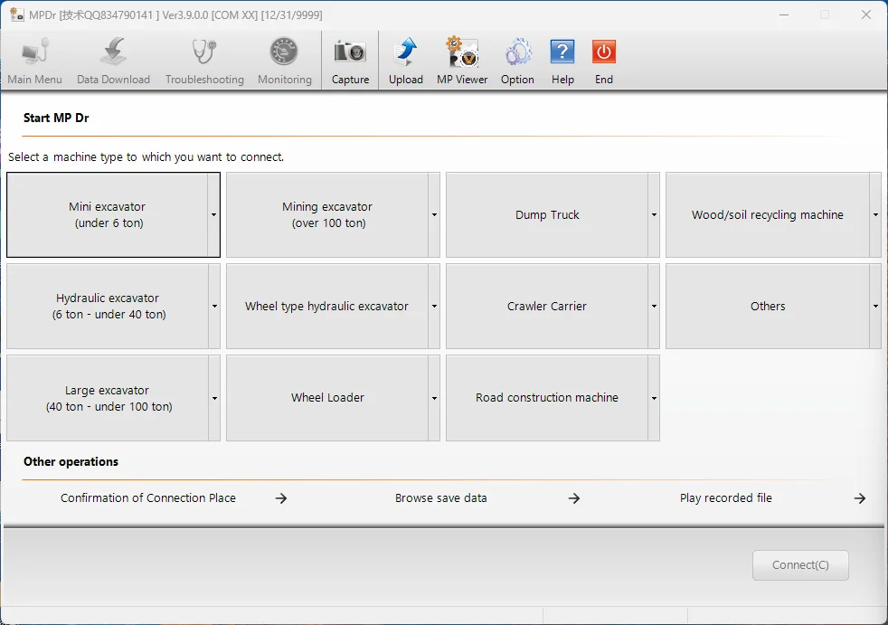 Hitachi MPDR 3.9 MalntenancePRO diagnostic software