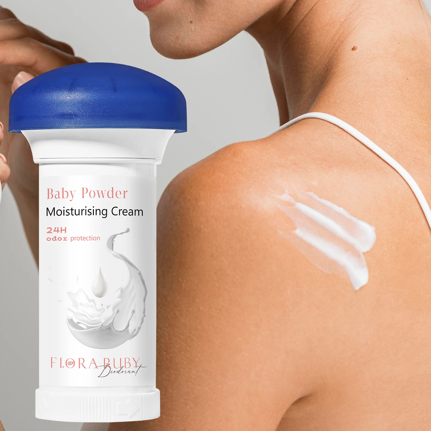 

Body Care Deodorant Women Aluminum Free，Deodorizing Cream Women, Odor Control and Freshness,24H Protection Unisex Fresh Scent