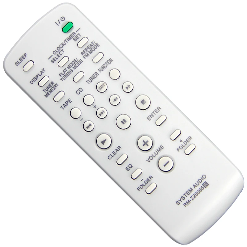 Compatible con repuestos de control remoto Sony Audio RM-Z20065