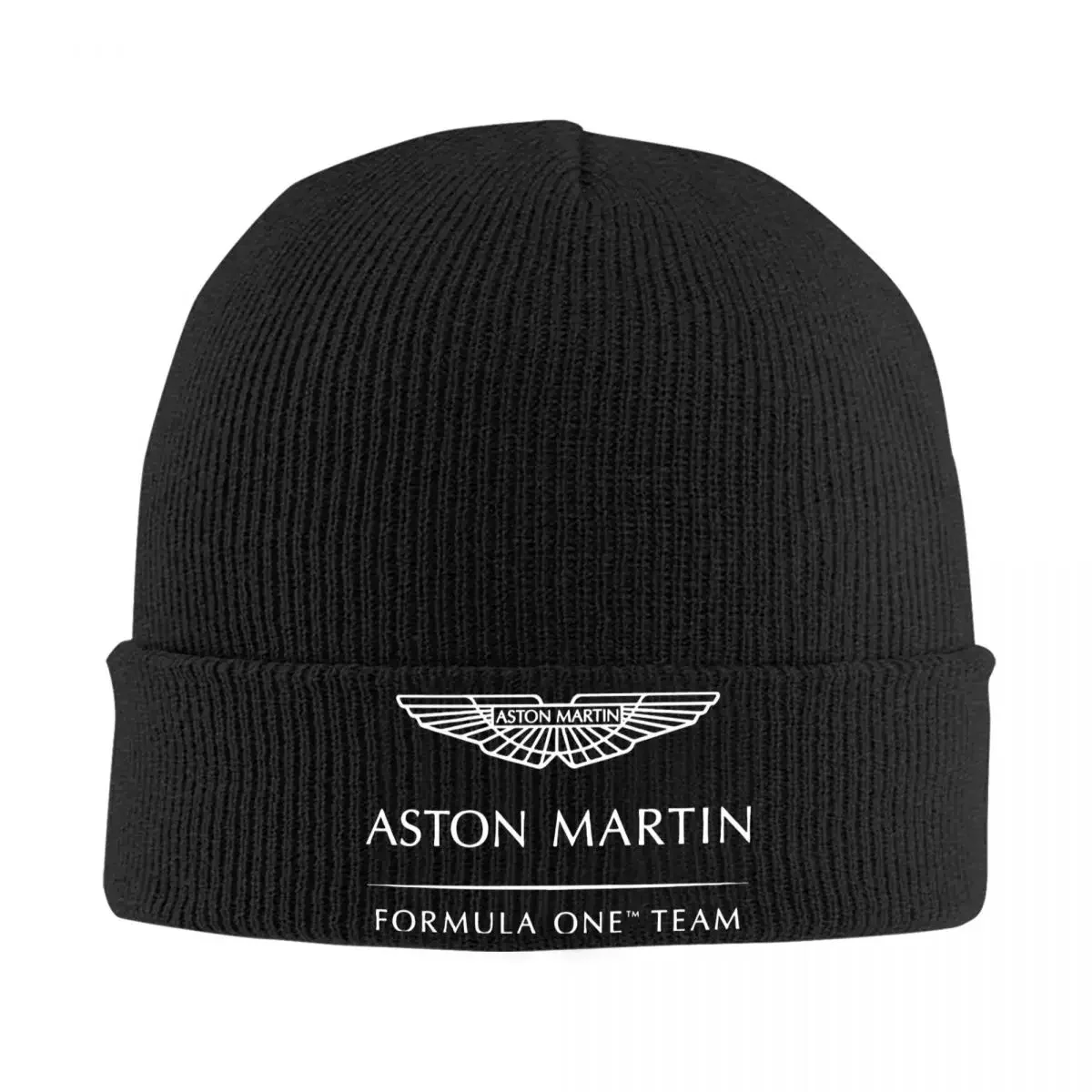 Aston Martin Team Knitted Caps for Women Men Beanie Autumn Winter Hats Hip Hop Cap