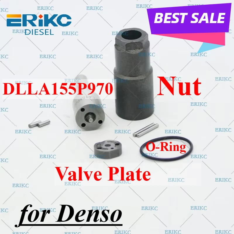 

23670-59035 23670-51030 Форсунка дизельного инжектора DLLA155P970 Клапан 6 # Ремонтный комплект для Toyota 095000-9780 095000-7530 095000-7710