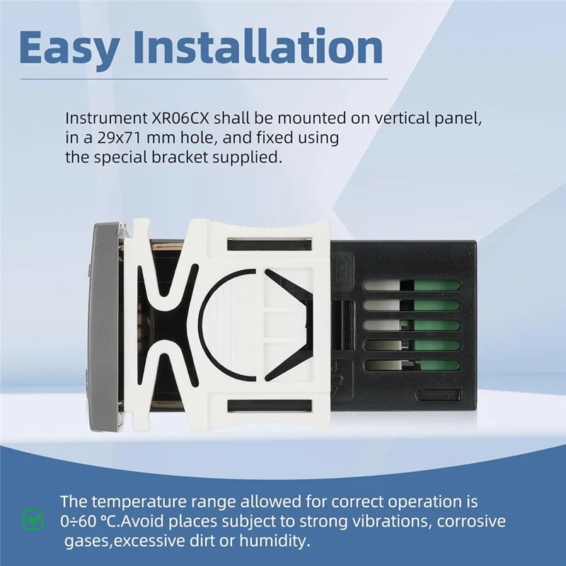 XR06CX-4N1F1 Temperature Controllers, Programmable Digital Thermostat With Sensor Probe-[Y06A]