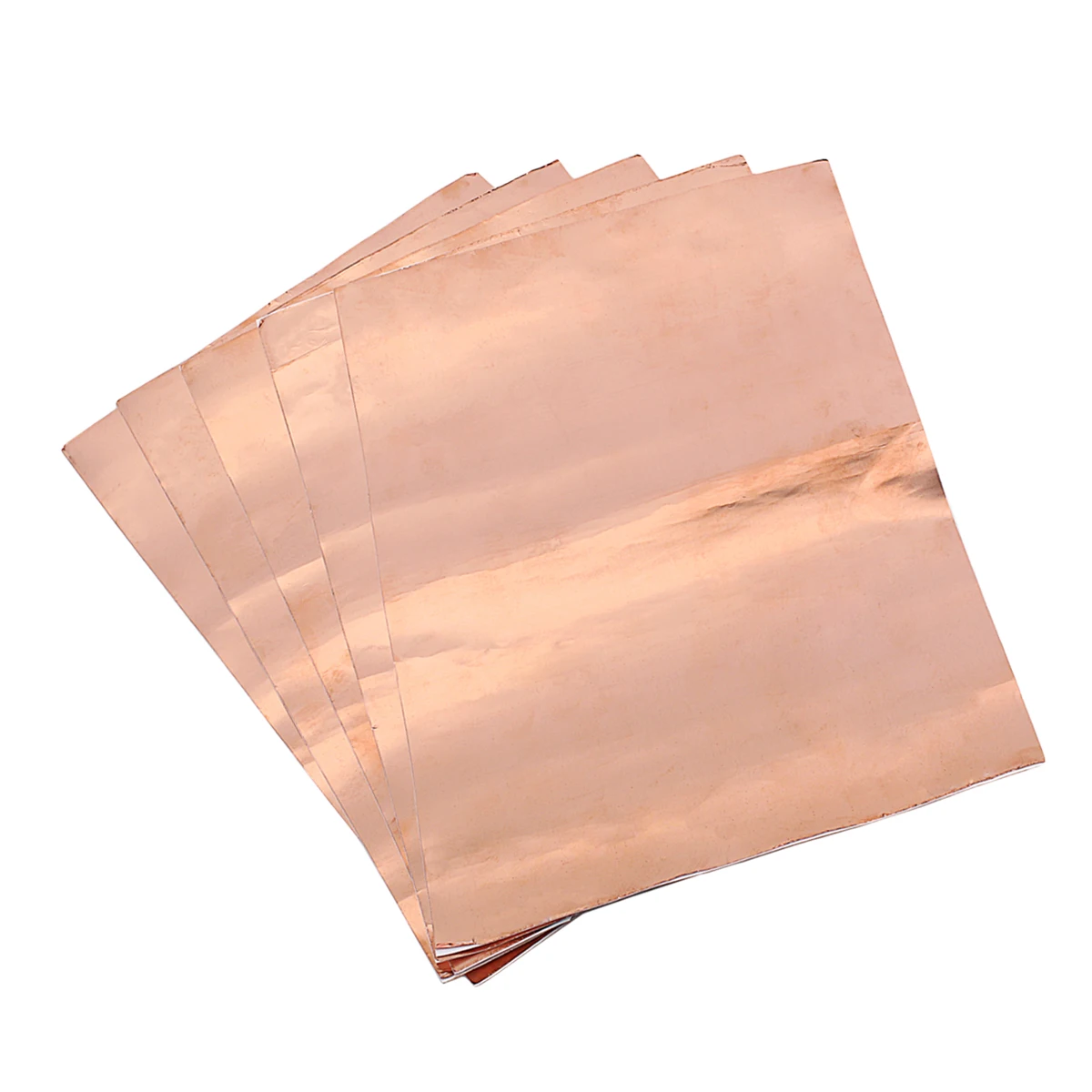 

5 pcs Copper Foil Paper Conductive Sheets Flexible Repair Accessory Guitar Sheiding Tool Parts Anti Interference Shielding