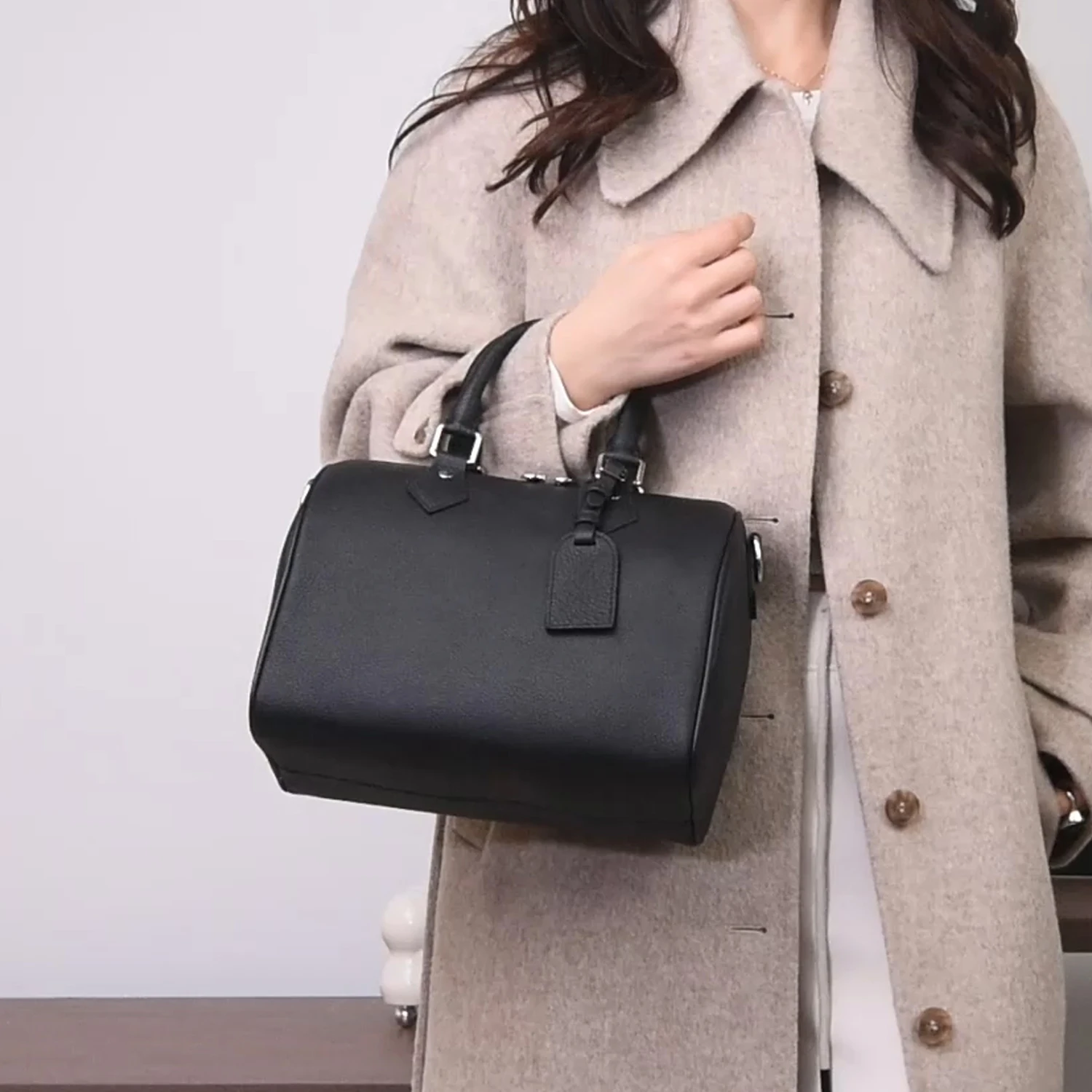 Genuine leather Box-shaped Bag fashion original brand women bag luxury woman handbag Female bags personality waterproof gym bag