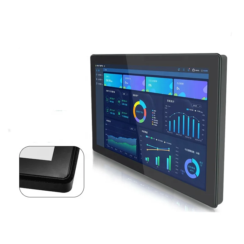 Aluminum Rugged 12.1 Inch TFT LCD Touch Screen Computer Fanless Industrie Embedded Panel PC for Cabinet Kiosk Automation