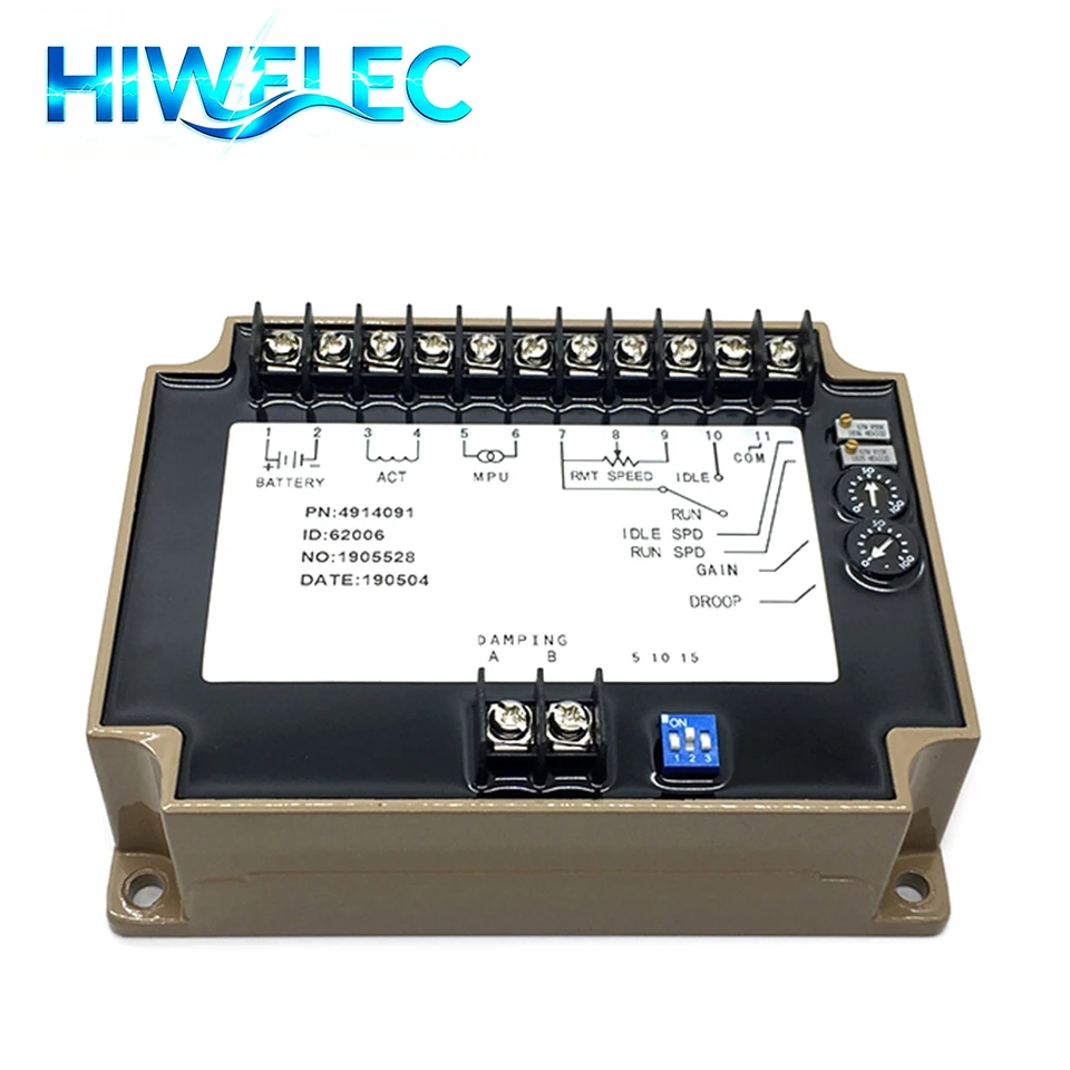 4914091 Speed Controller Speed Control Unit for Diesel Engine Electronic Governor Generator Parts