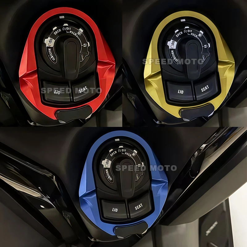 For YAMAHA XMAX300 XMAX 300 xmax300 2023 2024 2025 Motorcycle Electric Door Lock Trim Cover Door Striker Lgnition Switch