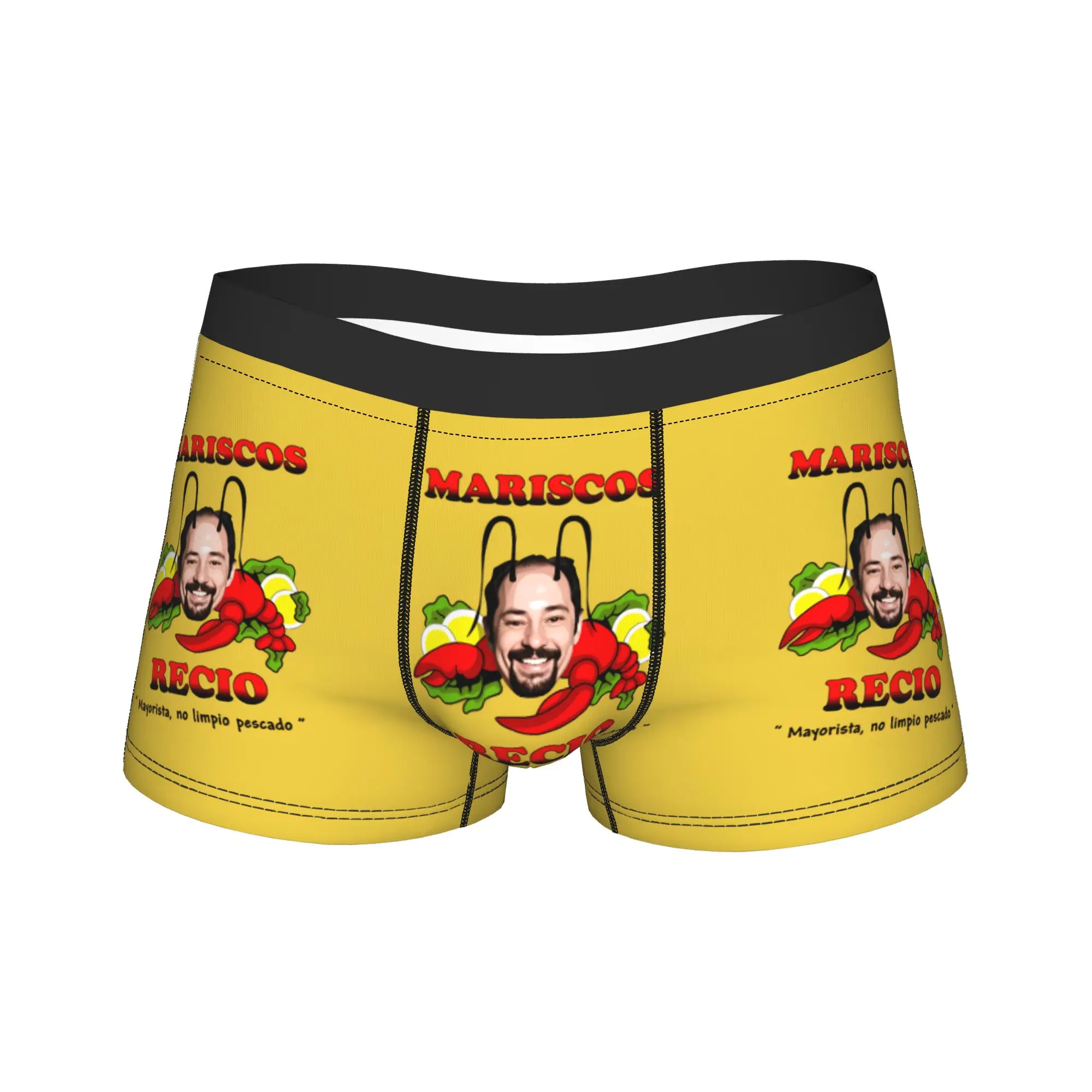 

Antonio Recio Underwear Male Underpants Design Funny Boxershorts Trenky Boxer Brief Big Size