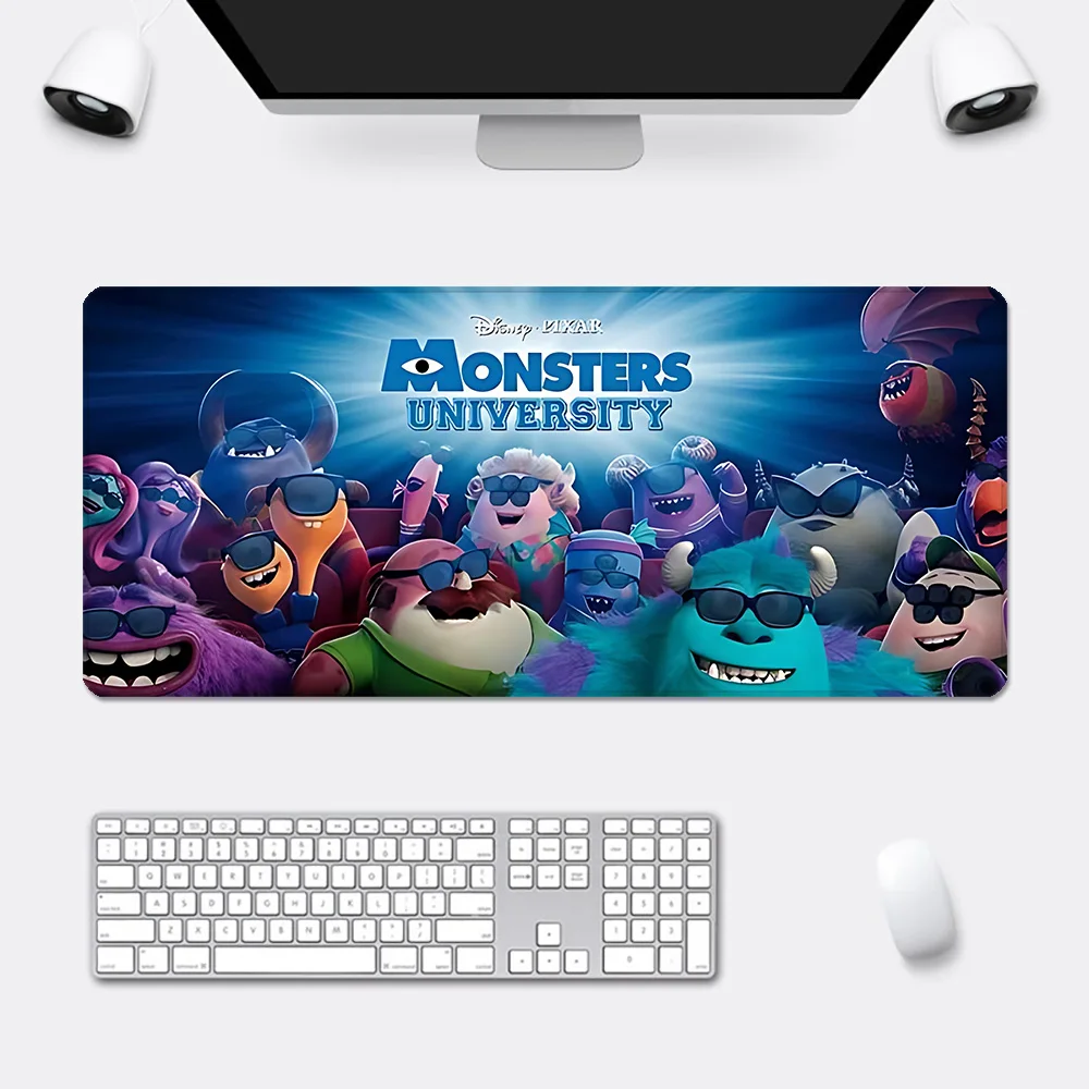 Cartoon Monster University Mousepad HD Printing Computer Gamers Locking Edge Non-slip Mouse Pad XXL90x40cm Keyboard PC Desk Pad