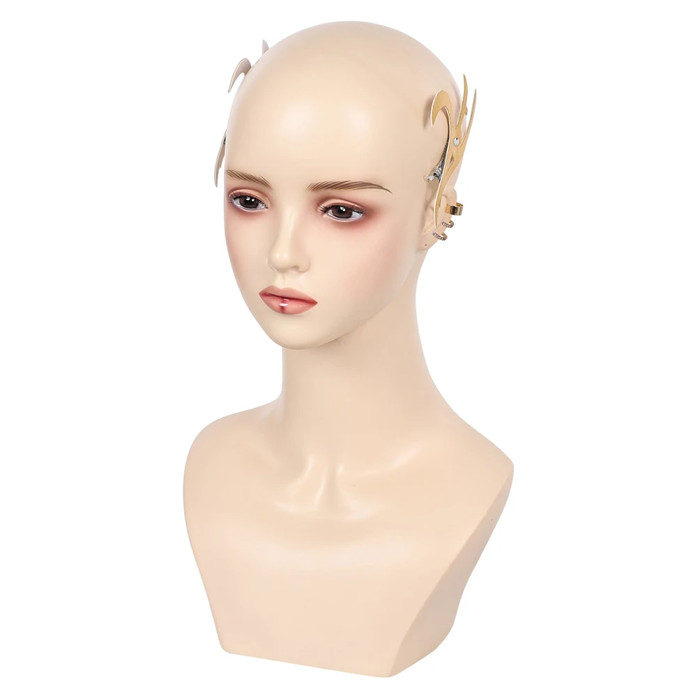 ميرا أقراط هنتر أوف شيطان تأثيري مشابك الأذن النساء تمويه زي الاكسسوارات ياردروب الأذن كليب خواتم الفتيات هالوين الدعامة #3